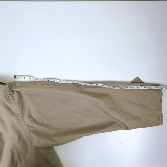 Bugatti Trench Coat Mens 44L Beige Vintage Long Cotton Made in West Germany - Picture 16 of 16